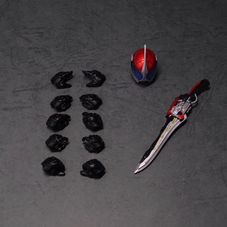 S.H.Figuarts 仮面ライダーアクセルの付属品の写真