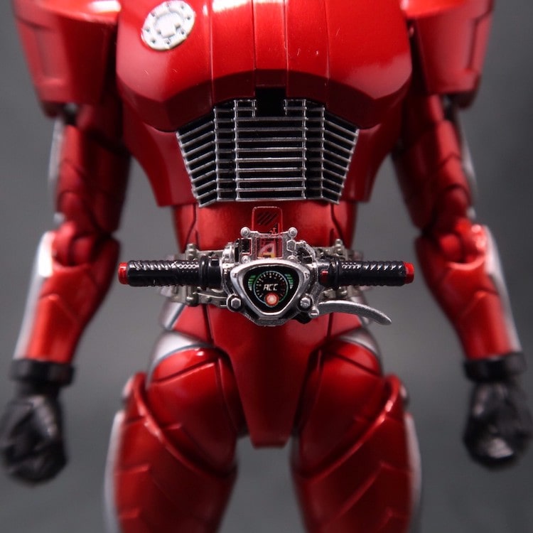 S.H.Figuarts 仮面ライダーアクセルのベルトの写真