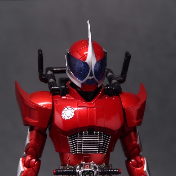 S.H.Figuarts 仮面ライダーアクセルの顔の写真