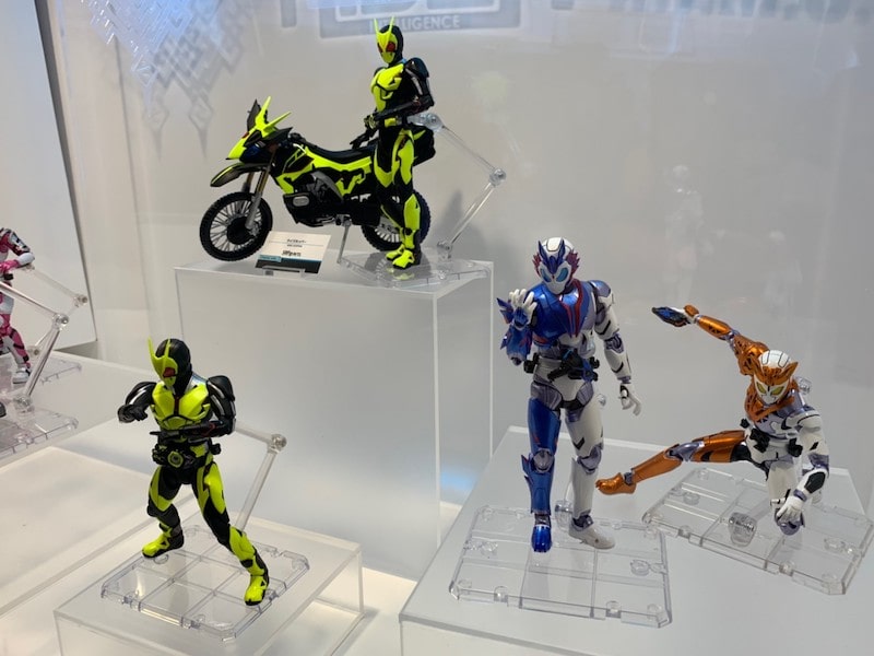 魂ネイションズの展示 仮面ライダーの写真