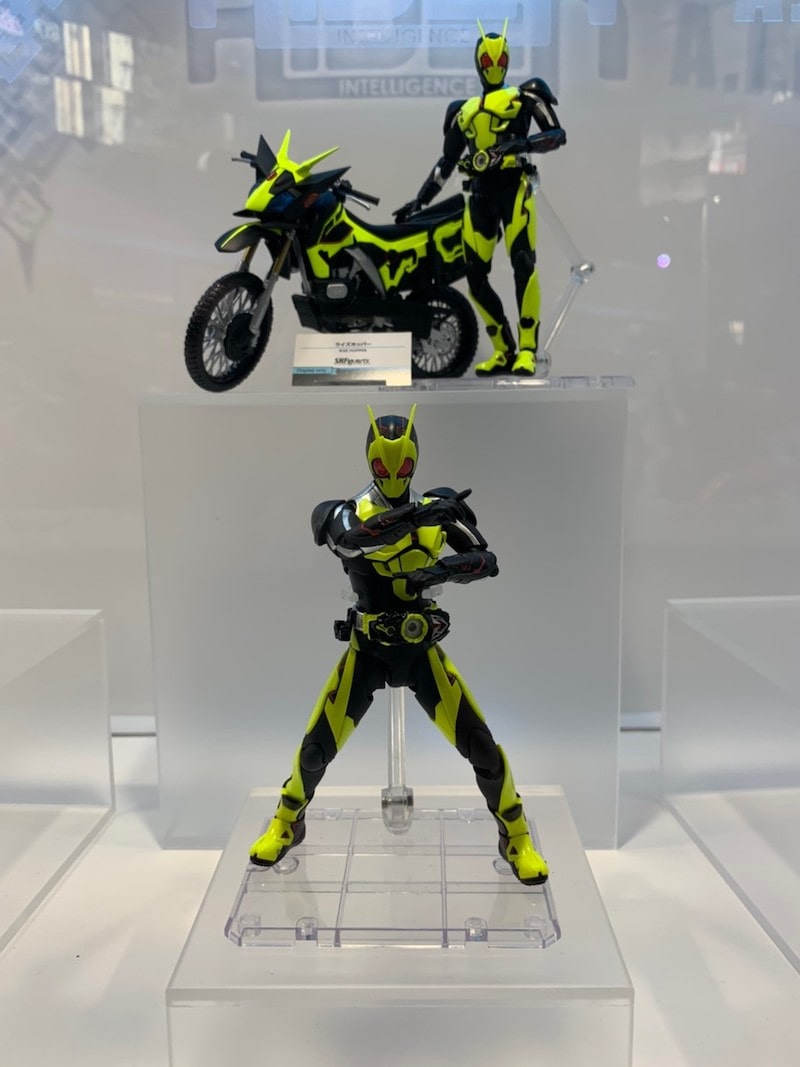 魂ネイションズの展示 仮面ライダーの写真