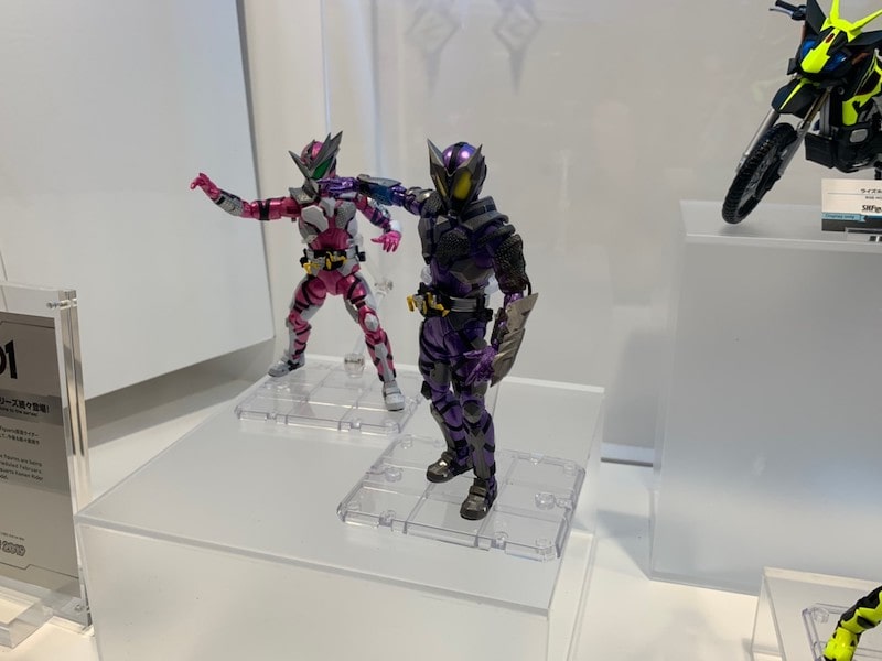 魂ネイションズの展示 仮面ライダーの写真