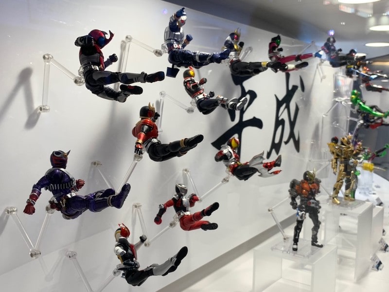 魂ネイションズの展示 仮面ライダーオーズの写真