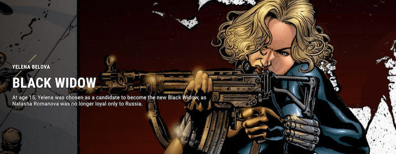 2代目ブラック・ウィドウ「エレーナ・ベロア」