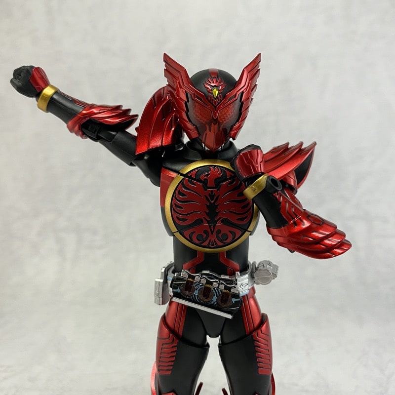 S H フィギュアーツ 真骨彫製法 仮面ライダーオーズ タジャドル コンボ レビュー ヒーローフィギュア レビュー日記