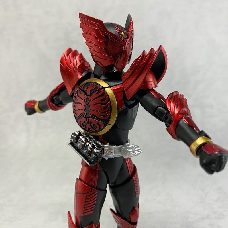 S H フィギュアーツ 真骨彫製法 仮面ライダーオーズ タジャドル コンボ レビュー ヒーローフィギュア レビュー日記