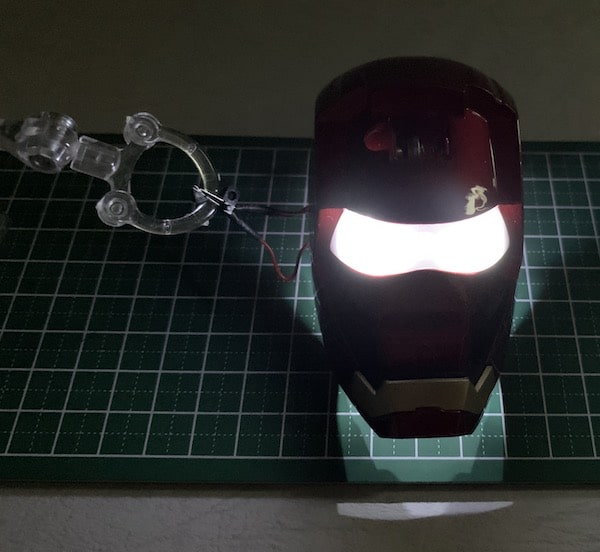 LEDのスイッチで発光させる