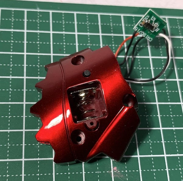 LEDユニットを固定