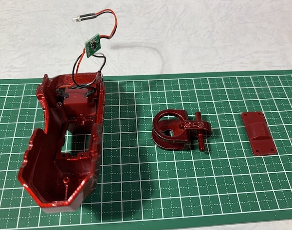 足首のジョイントパーツ